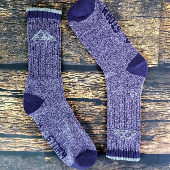 3 Pairs Ladies Lightweight Breathable Hiking Socks with Arch Support - Image 4