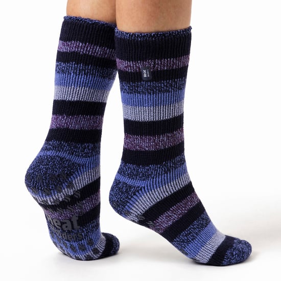 HEAT HOLDERS - Ladies Non Skid Thermal Slipper Socks with Grips - Image 4