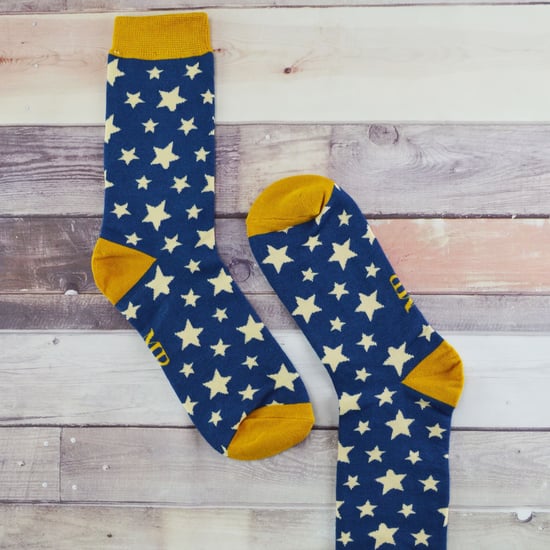 Mr Heron - Mens Bamboo Socks | Novelty Funky Socks | Patterned Argyle Striped Socks | Breathable Soft | Gifts for Him - Zig Zags (Red) - Image 5