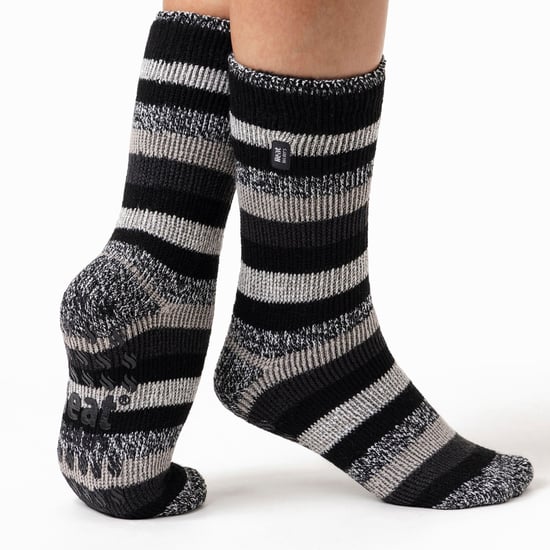 HEAT HOLDERS - Ladies Non Skid Thermal Slipper Socks with Grips - Image 5