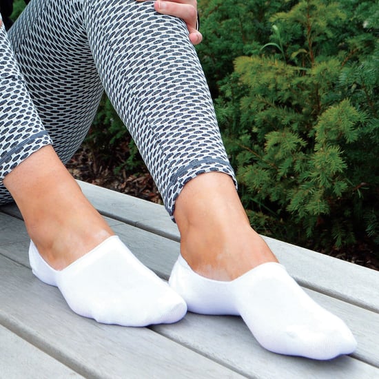 4 Par Bambu Invisible Liner Socks Unisex med halkfritt grepp - Image 3