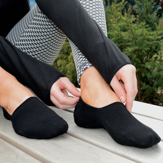 4 Par Bambu Invisible Liner Socks Unisex med halkfritt grepp - Image 4