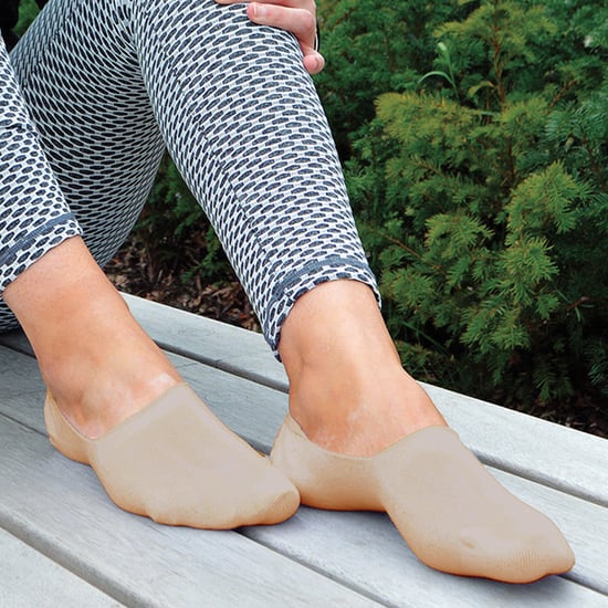 4 Par Bambu Invisible Liner Socks Unisex med halkfritt grepp - Image 5