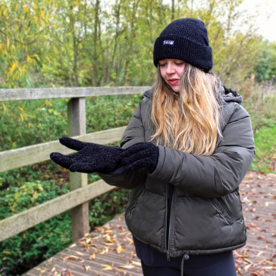 THMO - Womens Outdoor Thermal Winter Chenille 3M Thinsulate Gloves - Image 3