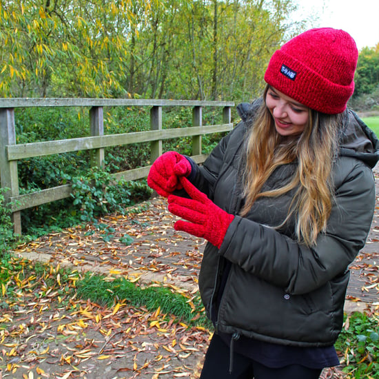 THMO - Womens Outdoor Thermal Winter Chenille 3M Thinsulate Gloves - Image 3