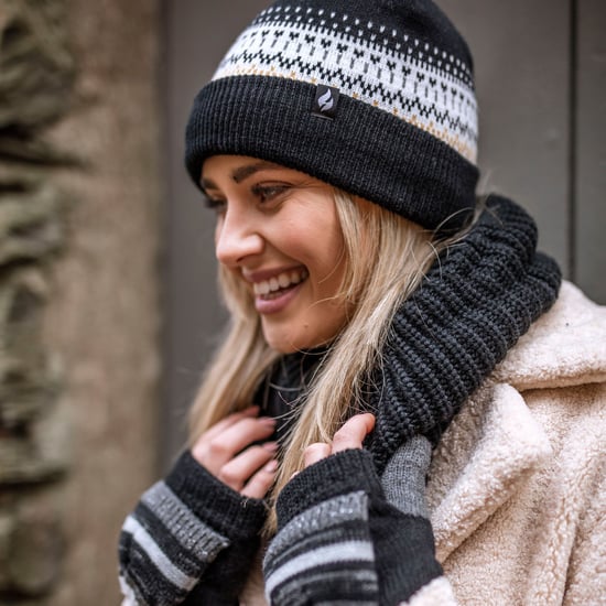 HEAT HOLDERS - Ladies / Womens Knitted Beanie Bobble Hat with Pom Pom - Image 3