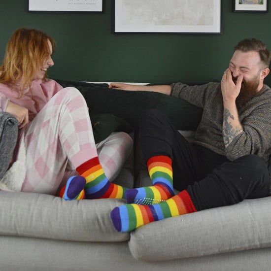 THMO - Regenboog thermo pantoffelsokken voor heren en dames - Regenboog - Image 3