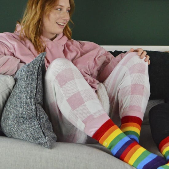 THMO - Regenboog thermo pantoffelsokken voor heren en dames - Regenboog - Image 5