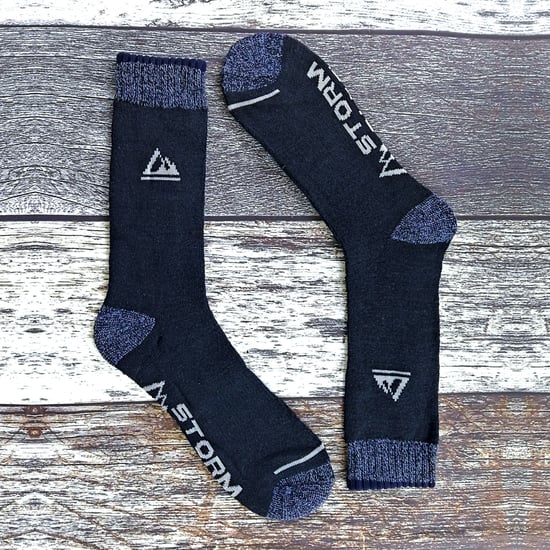 STORM BLOC - 4 Pairs Mens Cushion Sole Hiking Work Boot Socks - Image 5
