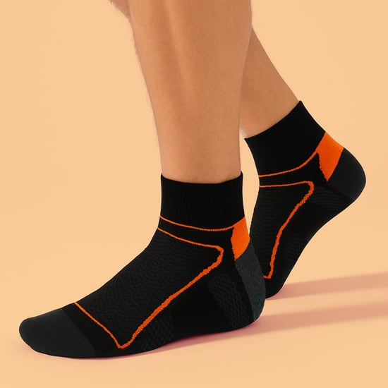 COMODO - High Vis Neon Cycling Socks for Bike | Men's & Women's | Bright Low Cut Ankle Biking Socks for Summer - Image 3