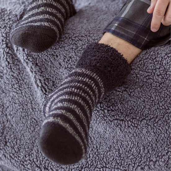 HEAT HOLDERS - Mens Warm Luxury Fleece Lined Lounge Bed Socks - Image 4