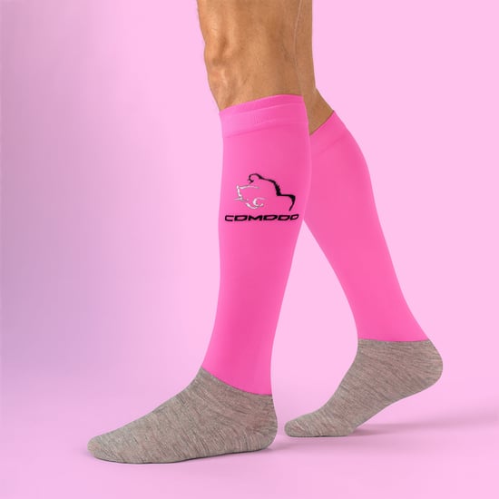 Comodo - Ladies Microfibre Knee High Horse Riding Equestrian Socks - Image 3