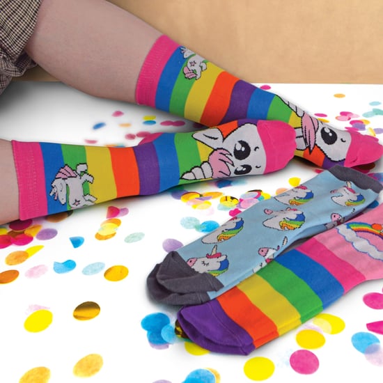 Ladies Striped Rainbow Unicorn Socks | 3 Pairs | Sock Snob - Image 5