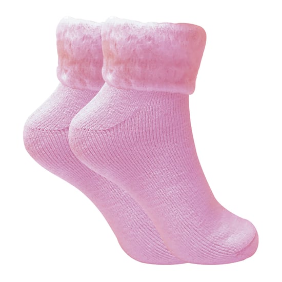 Kids/Childrens 4 Pack Thin Cotton Rich Xmas Christmas Socks 3 Sizes - Image 3