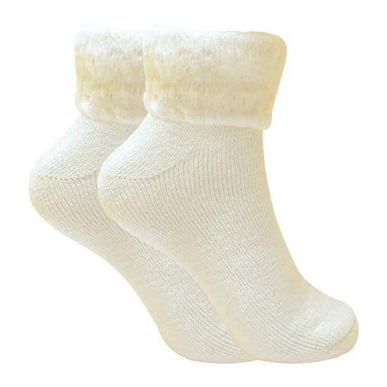 Kids/Childrens 4 Pack Thin Cotton Rich Xmas Christmas Socks 3 Sizes - Image 5