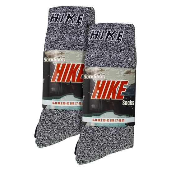 Sock Snob - 6 par HIKE vandringsstrumpor i andningsbar bomull för herrar sommar - Image 2