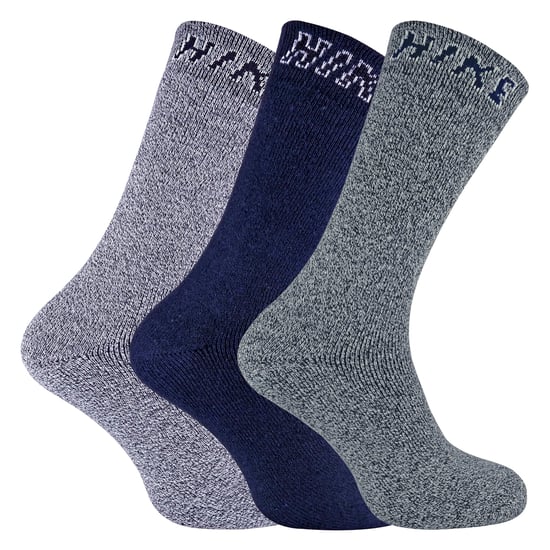 Sock Snob - 6 Pairs HIKE Mens Summer Breathable Cotton Hiking Socks - Image 3