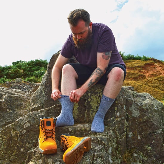 Sock Snob - 6 Pairs HIKE Mens Summer Breathable Cotton Hiking Socks - Image 4