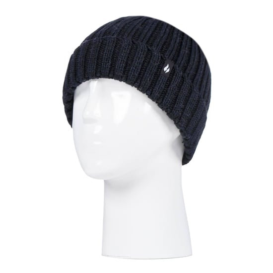 Heat Holders - Girls Chunky Ribbed Thermal Winter Hat & Gloves Set - Image 3