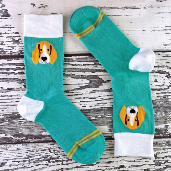 1 Par Unisex Katt Hund Strumpor med Beagle / Mops / Scotty Hund - Image 4