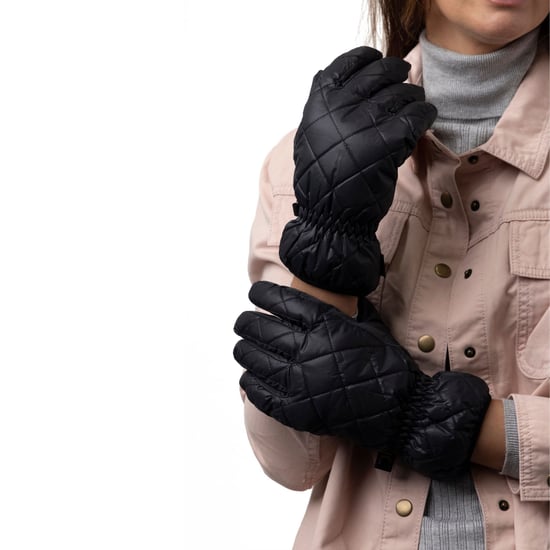 Heat Holders Womens Bryce Quilted Waterproof Wind Resistant Gloves - Image 3