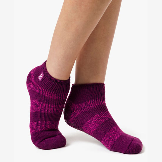 Heat Holders - Ladies Non Slip Thermal Ankle Slipper Socks with Grips - Image 5