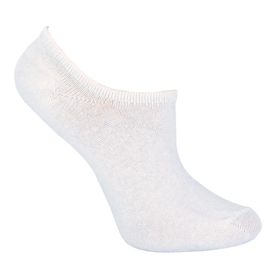 10 Pair Multipack Kids Invisible Socks | Sock Snob | Breathable White No Show Socks for Girls & Boys - White - Image 3