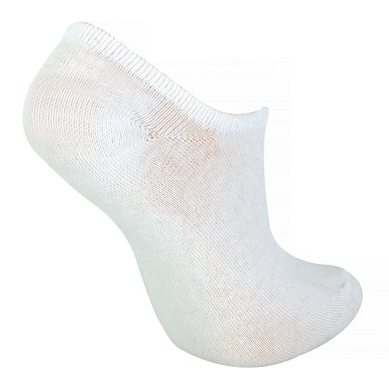 10 Pair Multipack Kids Invisible Socks | Sock Snob | Breathable White No Show Socks for Girls & Boys - White - Image 4