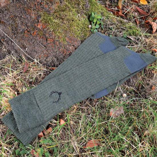 COMODO - Tjocka, långa strumpor i merinoull - herr och dam - jakt, skytte, vandring, utomhus - Image 3