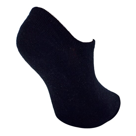 10 par multipack osynliga barnstrumpor | Sock Snob | andningsbara vita no show-strumpor för flickor och pojkar - svart - Image 4