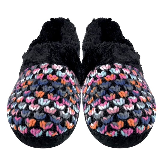 Dunlop - Dames Schattige Fluffy Pluche Winter Warme Luxe Comfort Gehaakte Huisslippers - Image 3