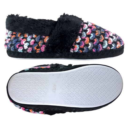 Dunlop - Dames Schattige Fluffy Pluche Winter Warme Luxe Comfort Gehaakte Huisslippers - Image 5