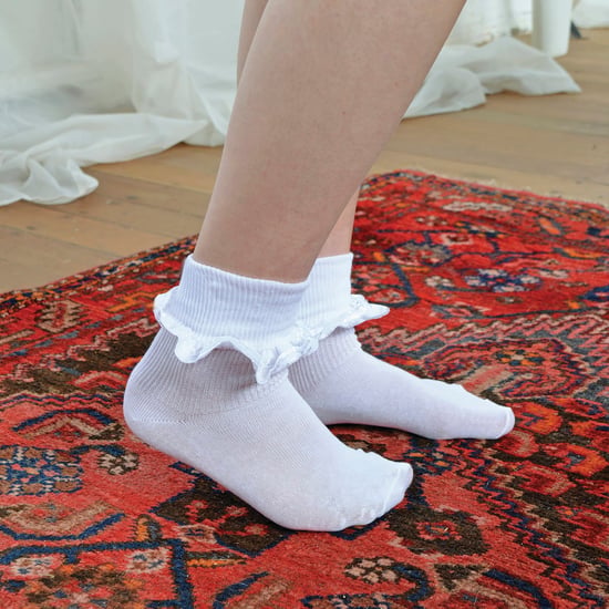 12 Pair Multipack White Frilly Lace Socks | 7 Sizes | Sock Snob | Girls Cute Cotton Rich School Socks - White - Image 5