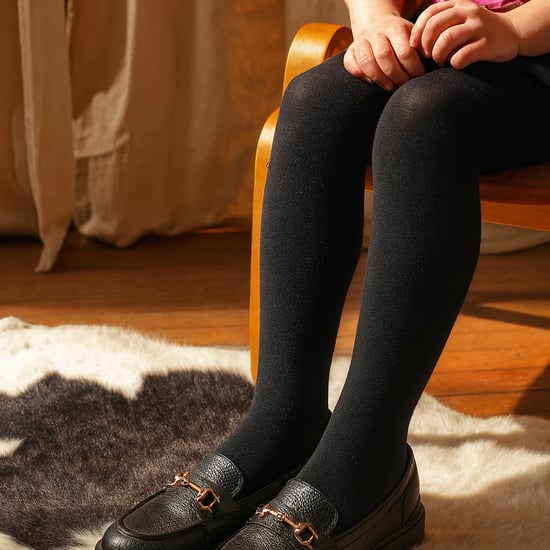 3 Pair Multipack Girls School Tights | Heat Holders | Plain Opaque Tights for Girls - Black - Image 4