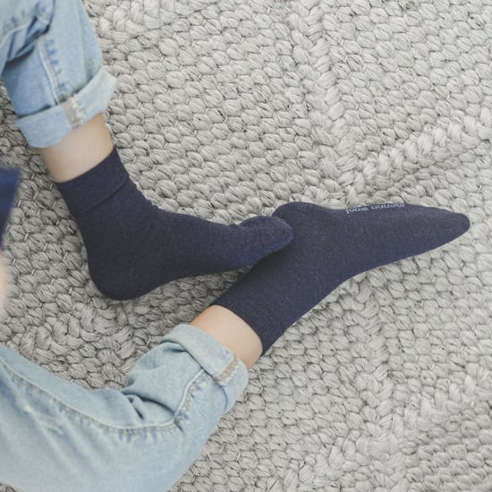 Steven - Kids Warm Merino Wool Thermal Socks - Cream - Image 3