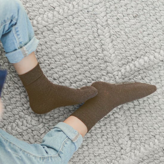 Steven - Kids Warm Merino Wool Thermal Socks - Cream - Image 5