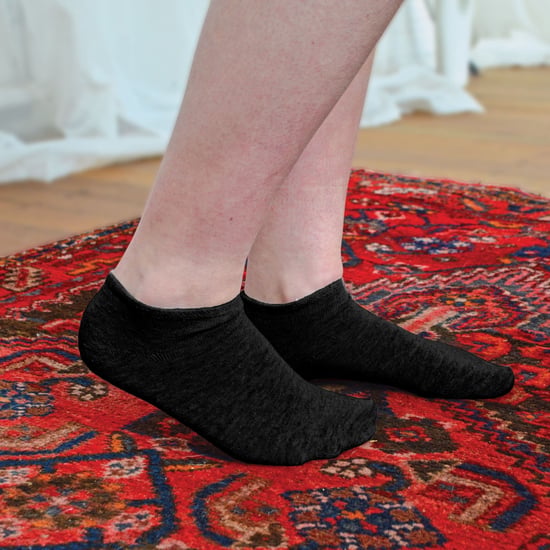 SOCK SNOB - 6 Pack Mens Cotton Low Cut Quarter Gym / Trainer Socks - Image 3