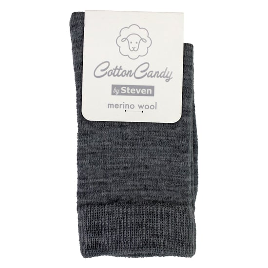 Steven - Kids Warm Merino Wool Thermal Socks - Charcoal - Image 2