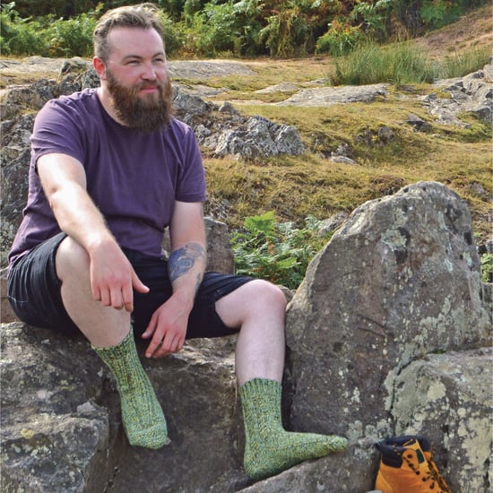Tjocka varma vandrings- och promenadstrumpor i 100% ull för herrar | 1 par - Image 5
