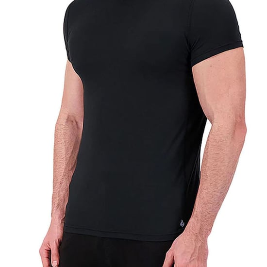 Mens Thermal T Shirt for Winter | Heat Holders | Breathable Thermal Short Sleeve T Shirt - Black - Image 3