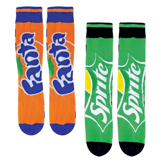 Coca Cola - 5 Pack Unisex Colourful Striped Fun Novelty Branded Logo Cotton Socks for Men and Ladies - CM549 - Image 4