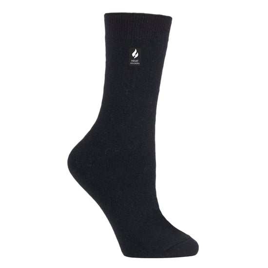 Heat Holders Ultra Lite - 4 Pair Multipack Ladies Thermal Socks | Ultra Thin Warm Socks for Dress Socks in Winter - Black - Image 3