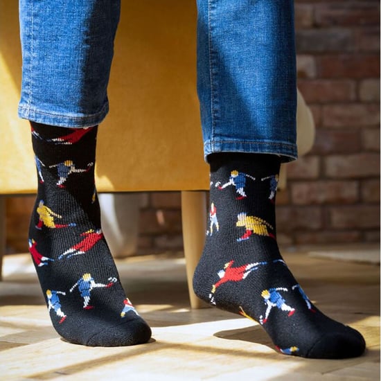 Men's Cozy Fleece-Lined Hobby Socks | Novelty Fluffy Thermal Socks - Grumpy Socks - Image 4