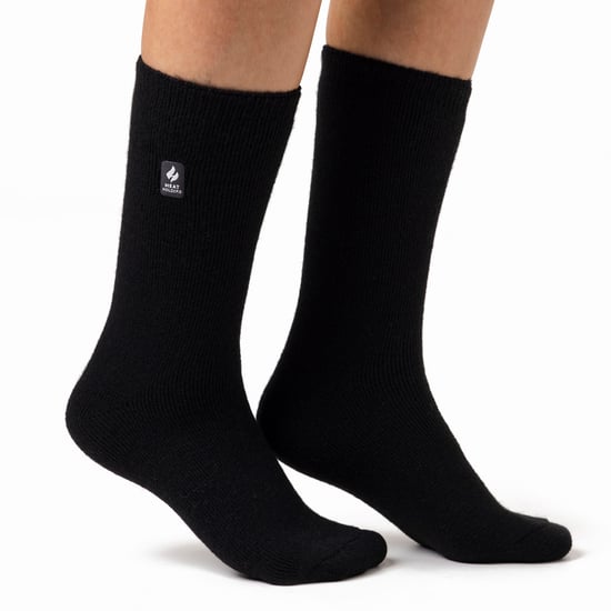 Heat Holders Ultra Lite - 4 Pair Multipack Ladies Thermal Socks | Ultra Thin Warm Socks for Dress Socks in Winter - Black - Image 4