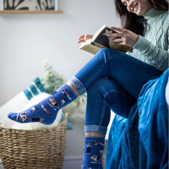 Womens Fun Hobby Socks | Heat Holders Lite | Novelty Winter Fleece Lined Thermal Socks - Namaste - Image 4