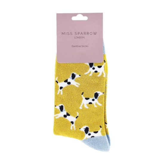 1 Pack Ladies Novelty Dog Pattern Bamboo Socks - Image 2