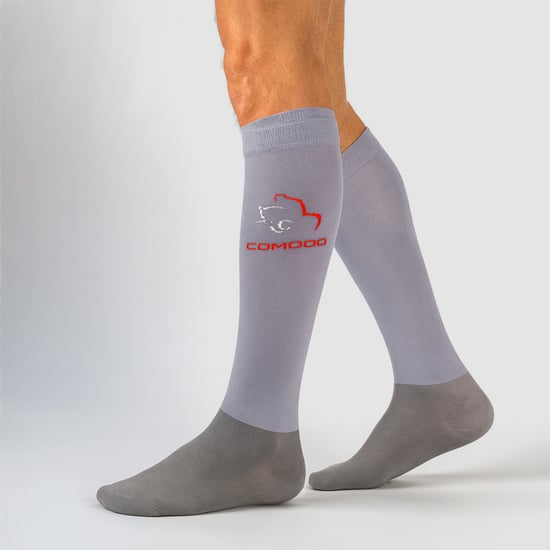Comodo - Ladies Microfibre Knee High Horse Riding Equestrian Socks - Image 3
