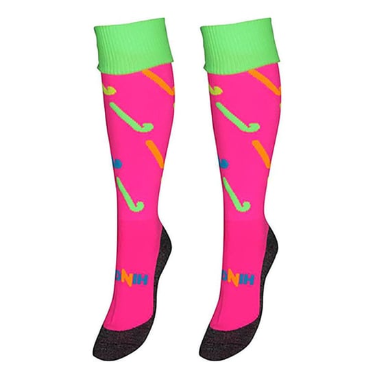 Hockey Socks with Cool Hockey Stick Designs | Hingly | Mens & Ladies | Ideal for Sports - White - Image 4
