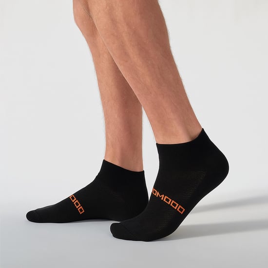 Comodo - Unisex Merino Wool Running Socks | Lightweight Sport Socks - Black - Image 5