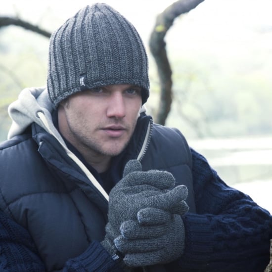 Mens Thermal Hat & Glove Set for Winter | Heat Holders | Fleece Lined - Navy - Image 3